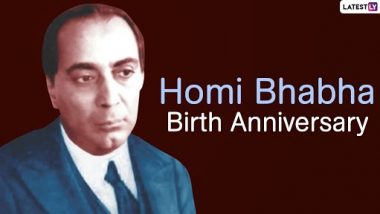 Homi Jehangir Bhabha Birth Anniversary 2020: आज है भारत के परमाणु भौतिक वैज्ञानिक होमी जहांगीर भाभा का जन्मदिन, जानें इनकी जिंदगी से जुड़ी कुछ महत्वपूर्ण बातें