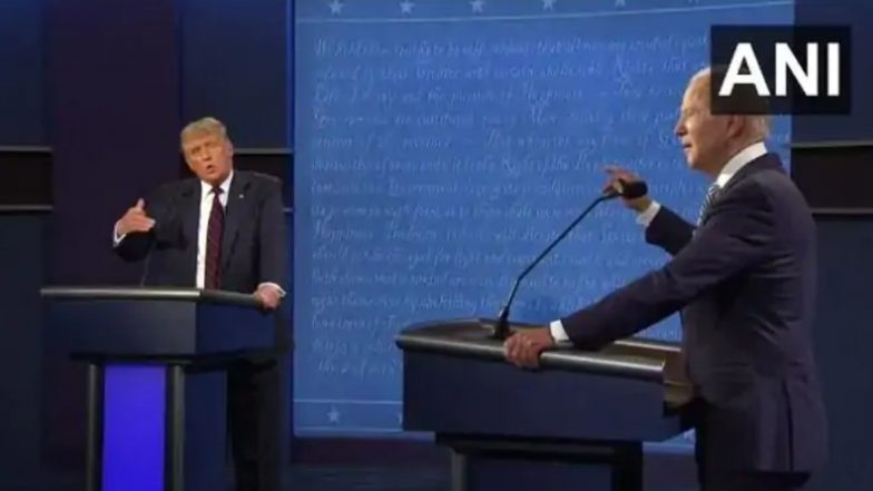 US Presidential Election 2020: आखिरी प्रेसिडेंशियल डिबेट में डेमोक्रेटिक उम्मीदवार जो बाइडन ने कोरोनो वायरस से हुई मौतों के लिए डोनाल्ड ट्रंप को ठहराया जिम्मेदार