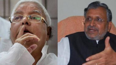 Bihar Assembly Elections 2020: उपमुख्यमंत्री सुशील कुमार मोदी ने RJD अध्यक्ष पर साधा निशाना, कहा- लालू जेल में रहें या बाहर, उनकी चुनावी 'ब्रांड वैल्यू' शून्य