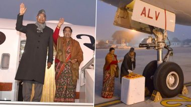 वीवीआईपी Air India One विमान से राष्ट्रपति रामनाथ कोविंद चेन्नई रवाना, तिरुपति वेंकटेश्वर स्वामी मंदिर में करेंगे पूजा अर्चना