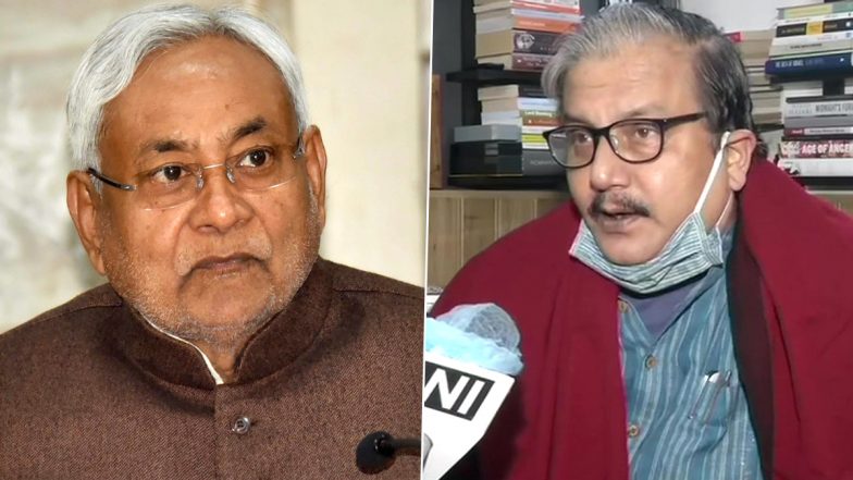 Bihar Government Formation: मनोज झा ने नीतीश कुमार पर साधा निशाना, कहा-सिर्फ 40 सीट के बावजूद उनका ज़मीर कैसे गवारा कर रहा कि वो फिर से शपथ ले रहे हैं