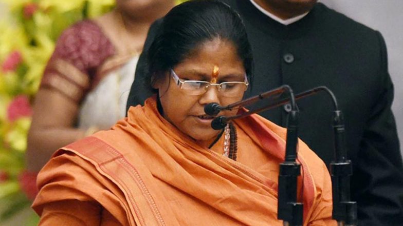Sadhvi Niranjan Jyoti Tests Positive For Covid-19: केन्द्रीय मंत्री साध्वी निरंजन ज्योति को कोरोना, हैलट के बाद एम्स में भर्ती