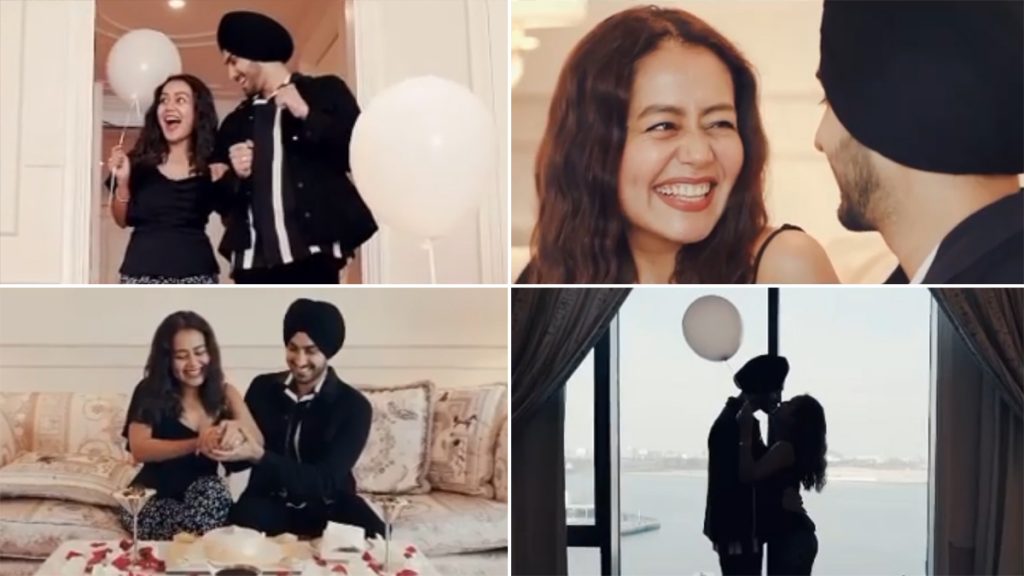 Honeymoon Video: नेहा कक्कड़ ने पति को किस करते हुए वीडियो किया शेयर