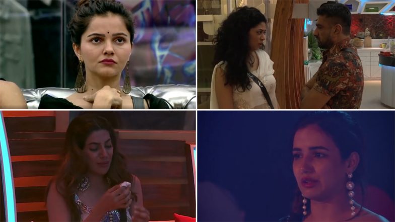 Bigg Boss 14: झगड़े के बाद कविता कौशिक के कंधे पर सिर रखकर खूब रोये एजाज खान (Video)