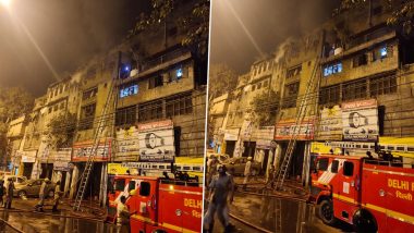 Delhi: राजधानी के GB Road के एक दूकान में आग लगी, 8 फायर टेंडर्स आग बुझाने में जुटीं