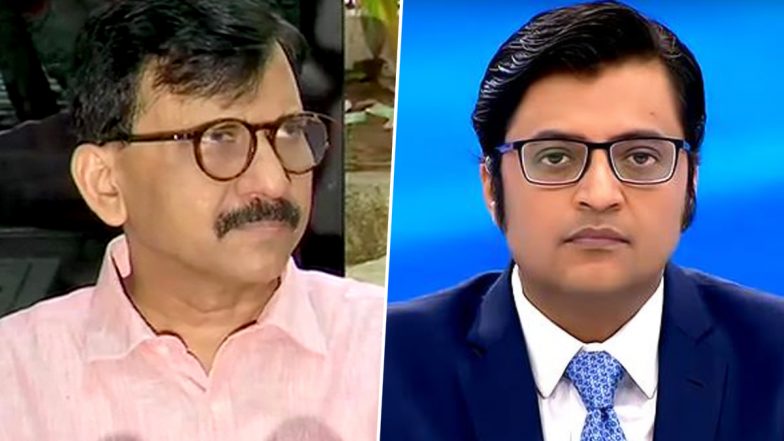 Arnab Goswami Detained: अर्नब गोस्वामी पर पुलिस की कार्रवाई को लेकर संजय राउत बोले-महाराष्ट्र में कानून का किया जाता है पालन, ठाकरे सरकार जब से बनी है बदला लेने के लिए नहीं हुआ कोई एक्शन