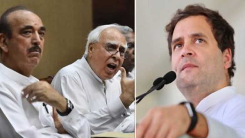 Sibbal on Congress: सिब्बल के हमले के बाद कांग्रेस नेता राहुल के बचाव में उतरे