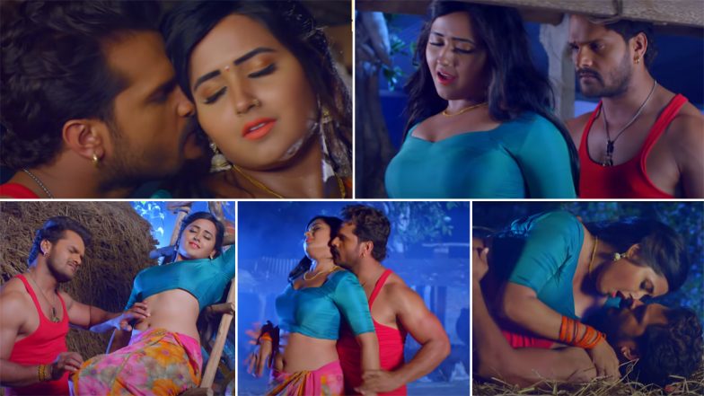Bhojpuri Hot Song: खेसारी लाल यादव और काजल राघवानी का सबसे रोमांटिक गाना है ना छेड़ा ना पिया, बोल्ड वीडियो कर देगा हैरान