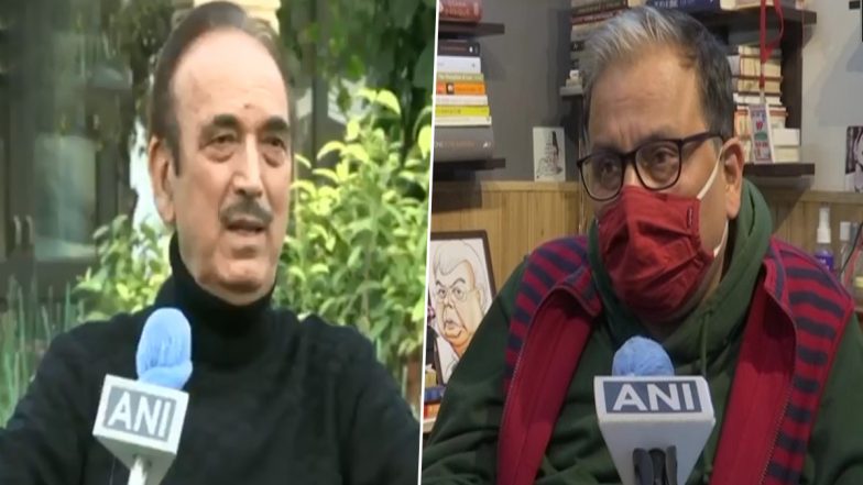 Manoj Jha on Ghulam Nabi Azad's Statement: कांग्रेस में घमासान को लेकर बयानबाजी जारी, गुलाम नबी आजाद के बयान पर आरजेडी नेता मनोज झा बोले-एक प्लेटफॉर्म बनाइए और बात कीजिए