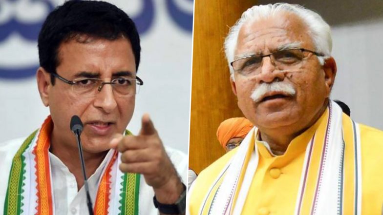 Randeep Surjewala Attacks Haryana Govt: शराब घोटाले को लेकर रणदीप सुरजेवाला का हरियाणा सरकार पर निशाना, कहा-जब सैंया भये कोतवाल, तो डर काहे का