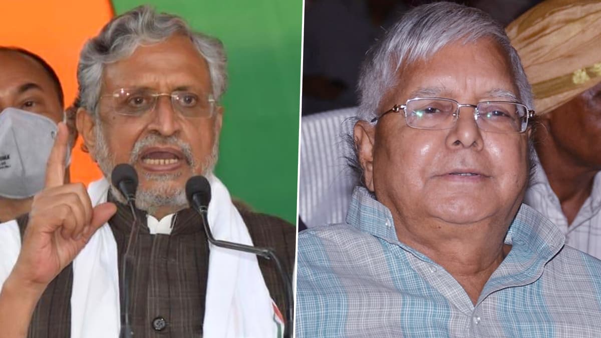 Sushil Modi Attacks on Lalu Yadav: बिहार में सियासी घमासान जारी, सुशील मोदी बोले-लालू यादव ने एनडीए विधायक को महागठबंधन के पक्ष में मतदान करने के लिए दिया प्रलोभन