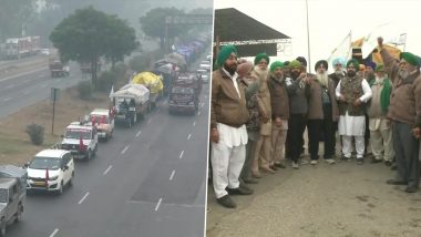 Farmers Protest: पुलिस की किसान नेताओं से अपील के बाद चिल्ला बॉर्डर पर यातायात बहाल