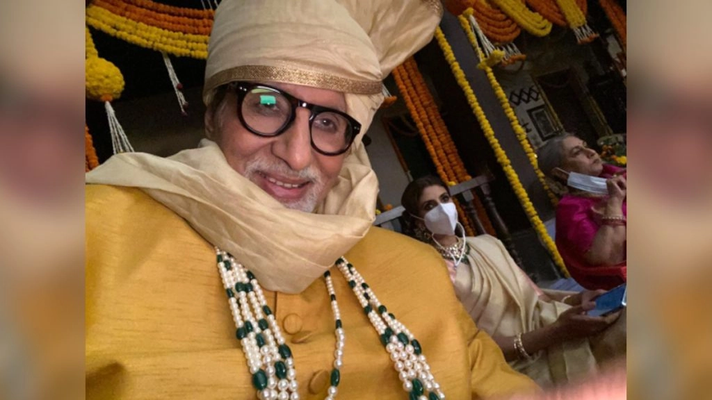 अमिताभ बच्चन ने बेटी श्वेता नंदा और पत्नी जया बच्चन संग की शूटिंग