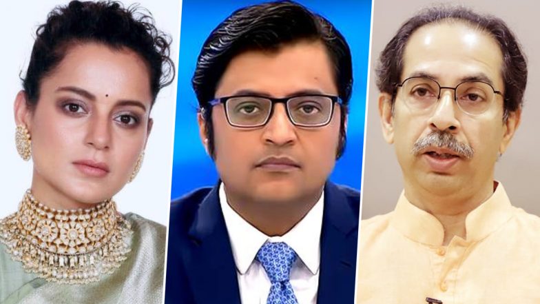 Kangana Ranaut Backs Arnab Goswami: अर्नब गोस्वामी की गिरफ्तारी को लेकर महाराष्ट्र सरकार पर भड़कीं कंगना रनौत, Video शेयर कर सुनाई खरी खोटी!