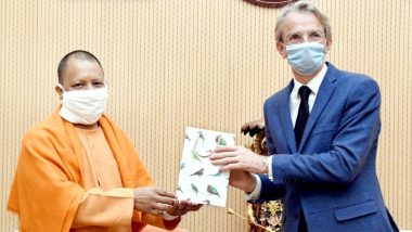 CM योगी आदित्यनाथ से मिले फ्रांस के राजदूत इमैनुअल लेनिन, यूपी के साथ नई साझेदारी के लिए की चर्चा