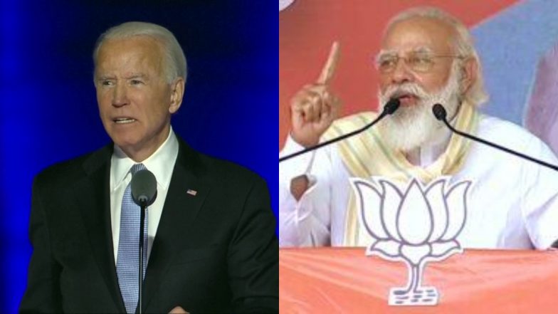 US Election Results 2020: PM नरेंद्र मोदी ने राष्ट्रपति चुनाव जीतने पर जो बाइडेन को दी बधाई, कहा- साथ मिल कर काम करेंगे दोनों देश