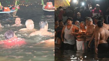 Kartik Purnima 2020: देश में कार्तिक पूर्णिमा की धूम, छत्तीसगढ़ के सीएम भूपेश बघेल ने खारुन नदी में किया स्नान