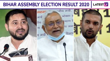 Bihar Assembly Elections Results 2020: बिहार में वोटों की गिनती जारी, दोनों गठबंधन के बीच कांटे की टक्कर