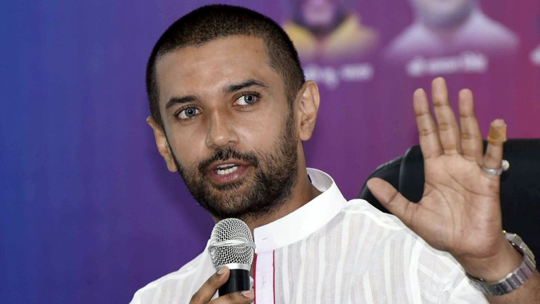 LJP नेता चिराग पासवान ने स्पीकर को लिखी चिट्ठी, कहा- पशुपति पारस को लोकसभा में एलजेपी का नेता घोषित करने का निर्णय हमारी पार्टी के संविधान के प्रावधान के विपरीत
