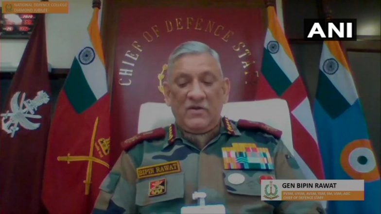 लद्दाख में वास्तविक नियंत्रण रेखा के पास हालात अब भी तनावपूर्ण- सेना प्रमुख जनरल बिपिन रावत