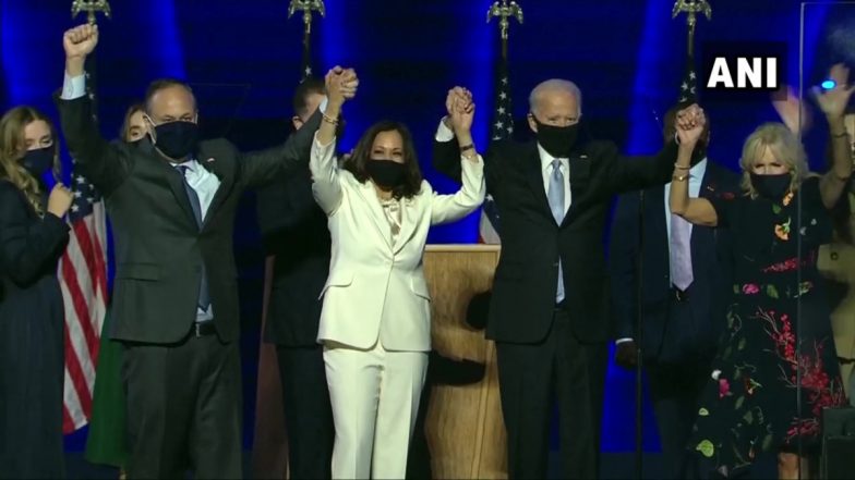 US Election Results 2020: जो बाइडेन चुने गए अमेरिका के राष्ट्रपति और कमला हैरिस उपराष्ट्रपति, PM नरेंद्र मोदी सहित अन्य नेताओं दी बधाई