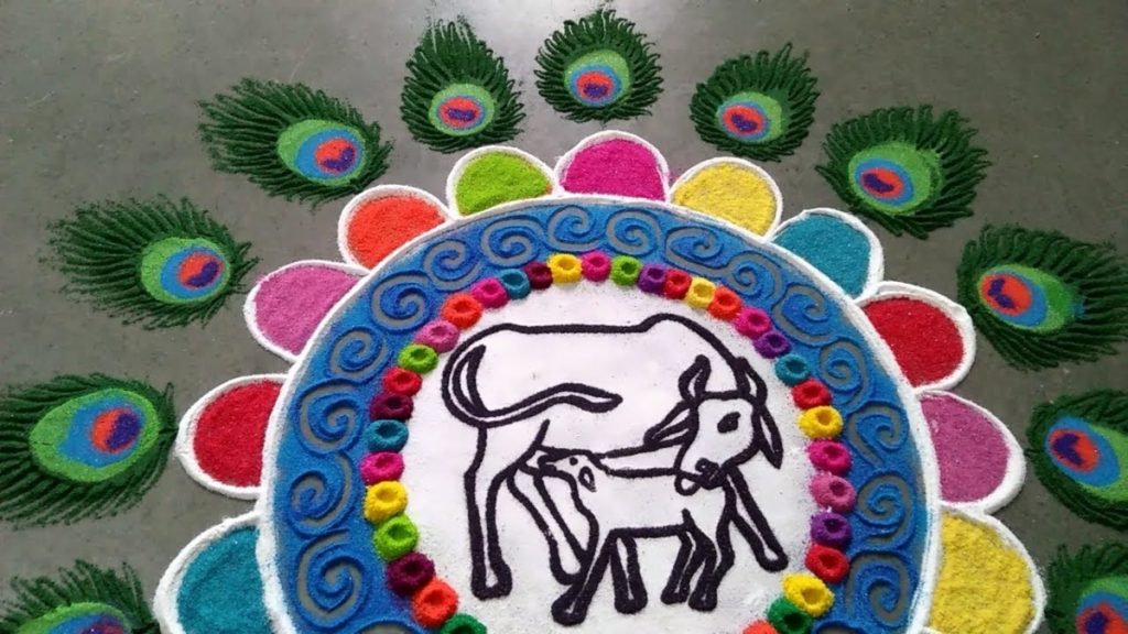 गोवत्स द्वादशी के इस शुभ अवसर पर बनाएं रंगोली, देखें आसान और सुंदर तस्वीरें 