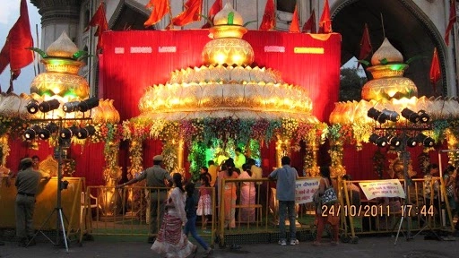 केंद्रबिंदु बना भाग्यलक्ष्मी मंदिर