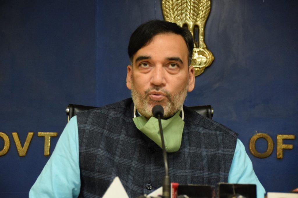 प्रदुषण के चलते गोपाल राय की अपील-दीपावली पर दिल्ली के सभी लोग मिलकर दीया जलाएं और पटाखे न जलाएं