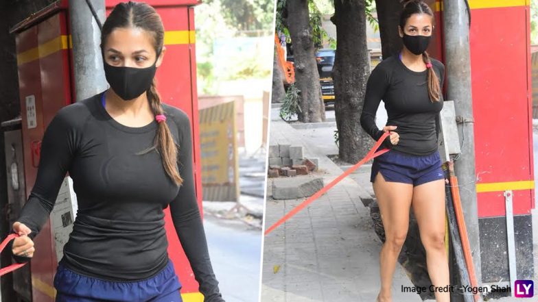 Malaika Arora Photos: मलाइका अरोड़ा ने एक बार फिर अपनी हॉटनेस से लगाईं आग, पेट डॉग संग मॉर्निंग वॉक पर दिखा ऐसा अंदाज!