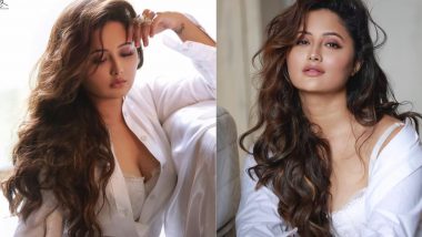 Rashami Desai Hot Photoshoot: एक्ट्रेस रश्मि देसाई ने शर्ट की बटन खोलकर कराया बेहद हॉट फोटोशूट, बोल्ड तस्वीरें कर देगी हैरान