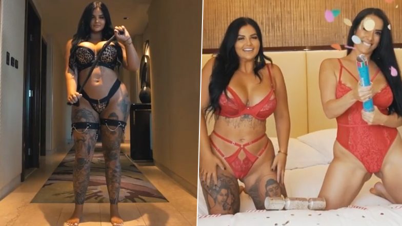 XXX Pornstar Renee Gracie Video: पोर्नस्टार रेनी ग्रेसी के Onlyfans पर पूरे हुए 1 साल, सेक्सी एक्ट्रेस ने हॉट वीडियो में दिखाया बोल्ड अवतार