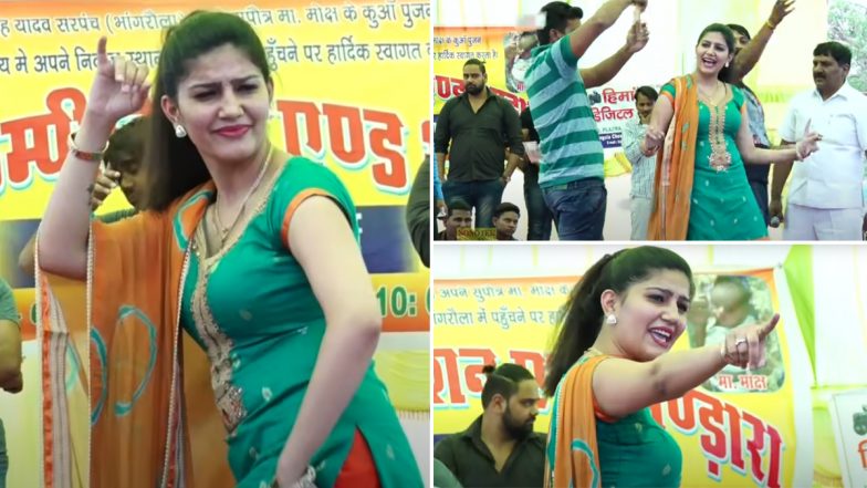 Sapna Choudhary Dance Video: सपना चौधरी का डांस देखकर दर्शक भी हुए बेकाबू, लाइव परफॉर्मेंस का धमाकेदार वीडियो हुआ वायरल