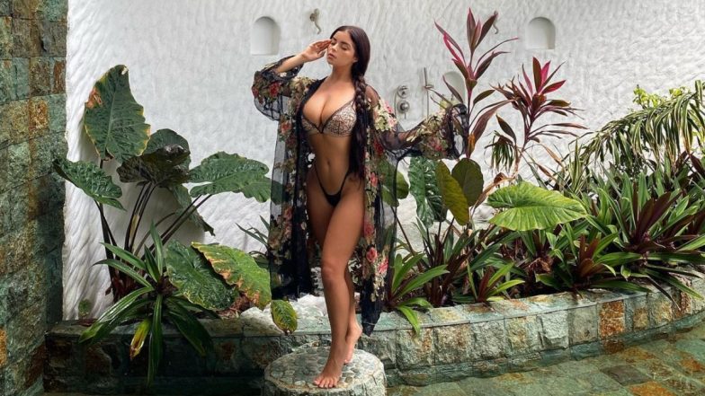 Demi Rose Topless Photos: इंटरनेशनल मॉडल डेमी रोज ने टॉपलेस होकर शेयर की बेहद ही खूबसूरत तस्वीरें, हॉटनेस बना देगी दीवाना