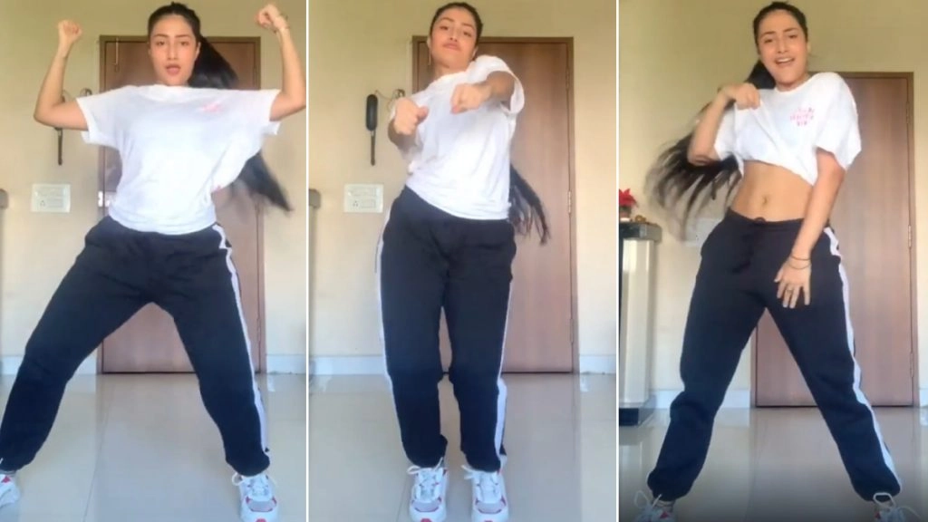 धनश्री वर्मा ने 'शरारा शरारा' सॉन्ग पर किया हॉट डांस