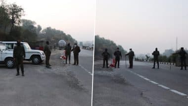 Nagrota Encounter: जम्मू में सुरक्षाबलों और आतंकियों के बीच बन टोल प्लाजा के पास मुठभेड़, 4 आतंकी ढेर