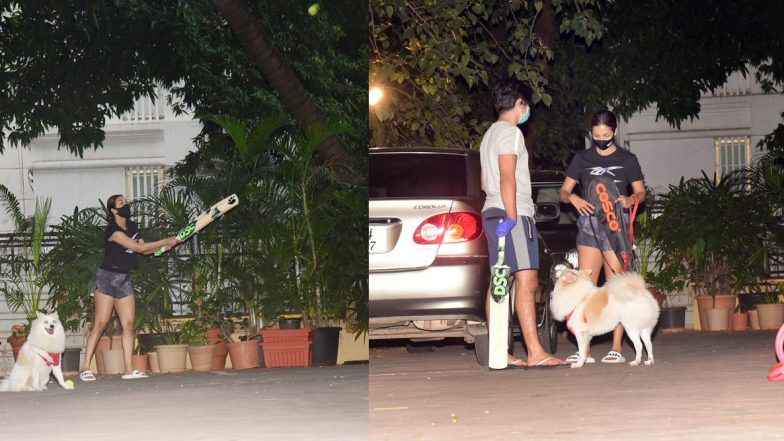 Malaika Arora Plays Cricket: बेटे अरहान के साथ क्रिकेट खेलती दिखी मलाइका अरोड़ा, देखिए तस्वीरें
