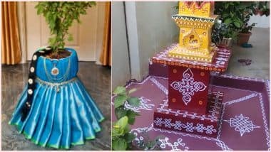 Tulsi Vivah 2020: तुलसी-शालिग्राम विवाह के लिए तुलसी के गमले को कैसे सजाएं, देखें सजावट के आसान और पारंपरिक तरीके