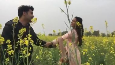 Nusrat Bharucha-Rajkummar Rao ने शाहरुख खान-काजोल के स्टाइल में DDLJ के इस सीन को किया रीक्रिएट, देखें रोमांटिक Video