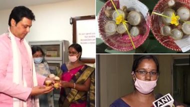 Tripura: स्व-सहायता महिला समूह द्वारा बनाये गये बांस के दीये सीएम बिप्लब कुमार देब ने किया लॉन्च, देखें तस्वीरें