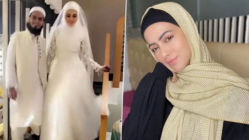 बिग बॉस फेम सना खान ने मुफ्ती अनस से रचाई शादी 