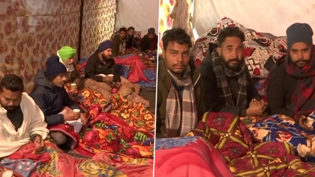 24वें दिन भी कृषि कानूनों के खिलाफ किसानों का विरोध प्रदर्शन जारी