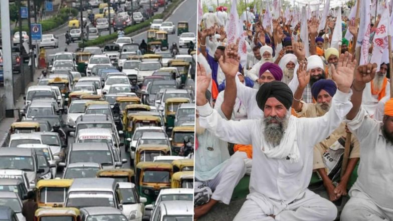 किसान प्रदर्शन: राष्ट्रीय राजधानी में अब भी यातायात प्रभावित