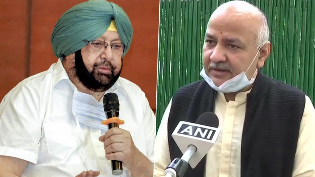 सिसोदिया बोले-BJP वाले कैप्टन को कुछ नहीं कहते क्योंकि वो भाजपा के साथ मिलकर किसानों को देश विरोधी बता रहे हैं