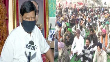 Farmers Protest: बैठक के बीच केंद्रीय मंत्री रामदास अठावले ने कहा-किसानों का गलतफहमी में आंदोलन करना सही नहीं है, ये कानून उनके हित में है