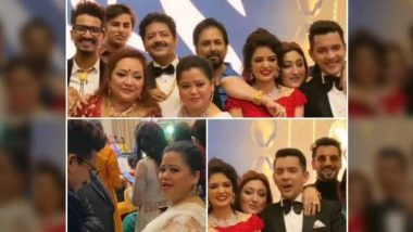 Aditya Narayan, Shweta Agarwal Wedding Reception Photos: गोविंदा से लेकर भारती सिंह तक ये सेलेब्स पहुंचे बधाई देने, देखिए रिसेप्शन की खास तस्वीरें