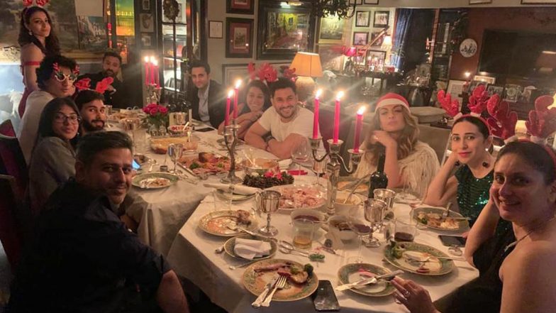 Kareena Kapoor Khan Celebrates Christmas: करीना कपूर और सैफ अली खान ने दोस्तों के साथ मिलकर किया क्रिसमस का स्वागत, शेयर की फोटो