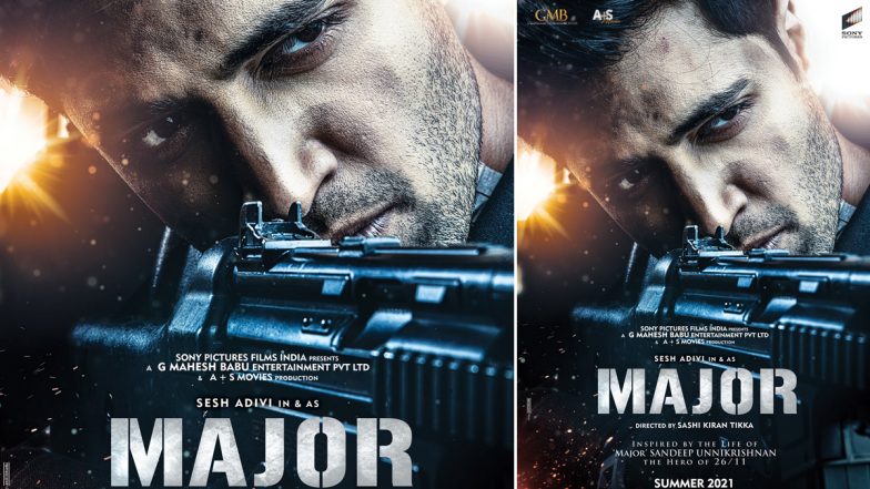 Major First Look Out: महेश बाबू ने शहीद मेजर संदीप उन्नीकृष्णन की बायोपिक फिल्म का फर्स्ट लुक किया रिलीज