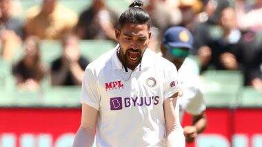 Ind vs Aus 3rd Test 2021: सिडनी में Mohammed Siraj के आंखों से निकला देश प्रेम, राष्ट्रगान के वक्त रोक नहीं पाए खुशी के आंसू, देखें वीडियो