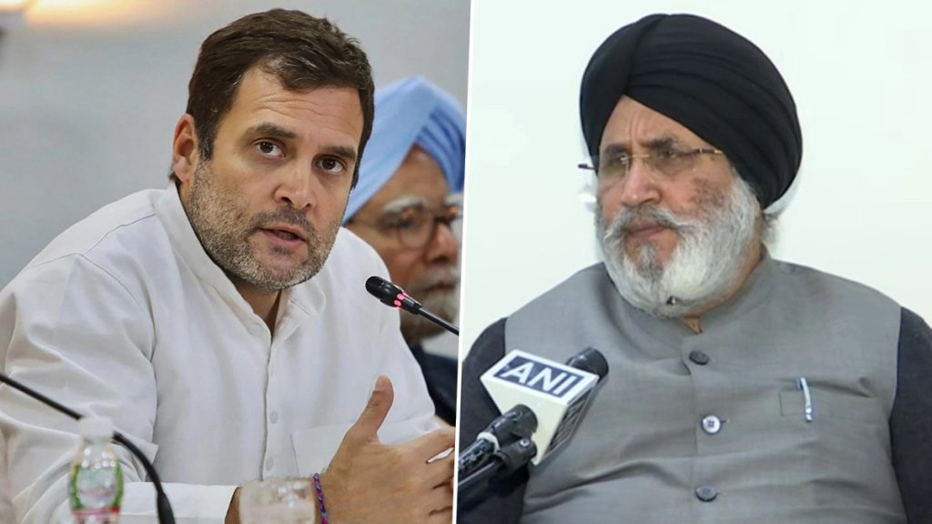 राहुल गांधी के राष्ट्रपति से मुलाकात पर शिरोमणि अकाली दल ने साधा निशाना, कही ये बड़ी बात 