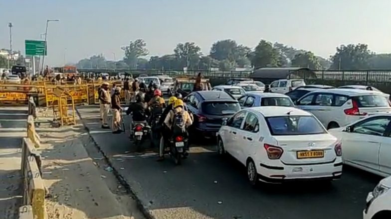 Farmers Protest: किसान आंदोलन को लेकर 'भारत बंद' से पहले गुरुग्राम  में सुरक्षा बढ़ाई गई